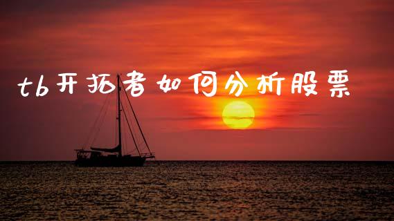 tb开拓者如何分析股票_https://m.qmgjg.com_货币基金_第1张