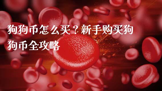 狗狗币怎么买？新手购买狗狗币全攻略_https://m.qmgjg.com_投资银行_第1张
