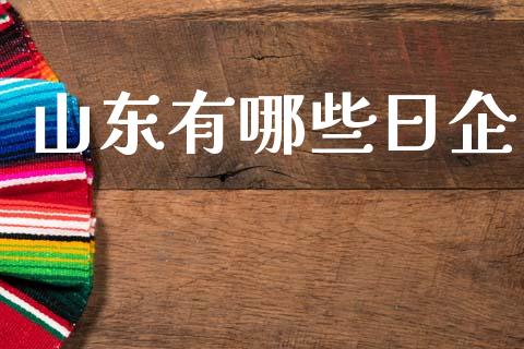 山东有哪些日企_https://m.qmgjg.com_投资银行_第1张