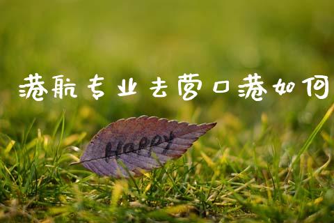 港航专业去营口港如何_https://m.qmgjg.com_货币基金_第1张