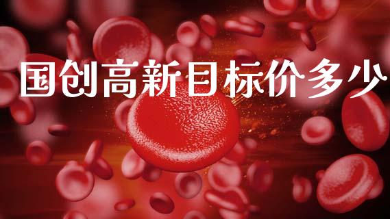 国创高新目标价多少_https://m.qmgjg.com_金融市场_第1张