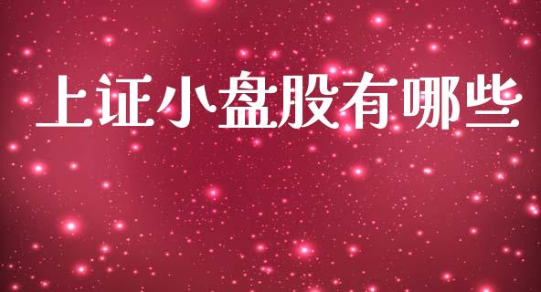 上证小盘股有哪些_https://m.qmgjg.com_货币基金_第1张