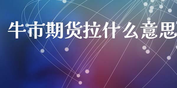 牛市期货拉什么意思_金融市场_第1张_资金管理_投资银行_金融市场_货币基金 牛市期货拉什么意思_https://m.qmgjg.com_金融市场_第1张