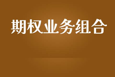 期权业务组合_https://m.qmgjg.com_投资银行_第1张
