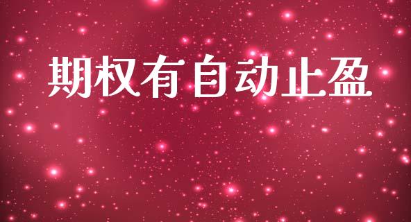期权有自动止盈_https://m.qmgjg.com_投资银行_第1张