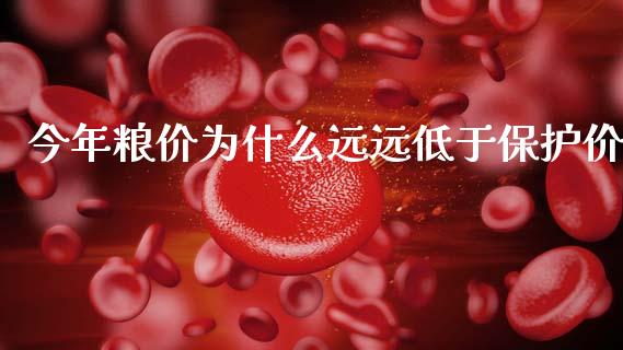 今年粮价为什么远远低于保护价_https://m.qmgjg.com_货币基金_第1张