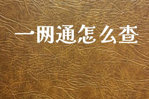 一网通怎么查_https://m.qmgjg.com_资金管理_第1张
