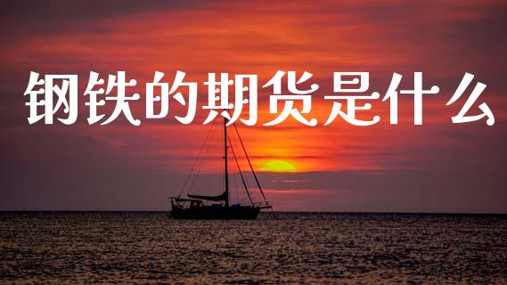 钢铁的期货是什么_https://m.qmgjg.com_货币基金_第1张