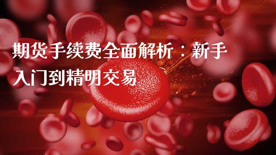 期货手续费全面解析：新手入门到精明交易_https://m.qmgjg.com_投资银行_第1张