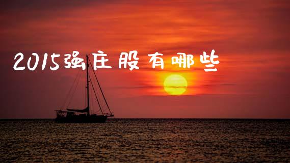 2015强庄股有哪些_https://m.qmgjg.com_资金管理_第1张