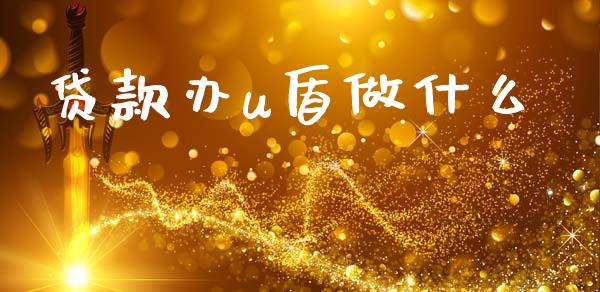 贷款办u盾做什么_https://m.qmgjg.com_投资银行_第1张