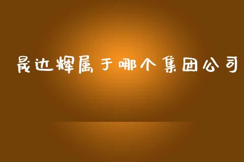 晟达辉属于哪个集团公司_https://m.qmgjg.com_投资银行_第1张