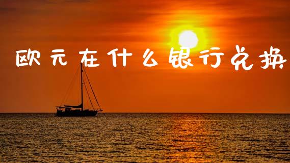 欧元在什么银行兑换_https://m.qmgjg.com_货币基金_第1张