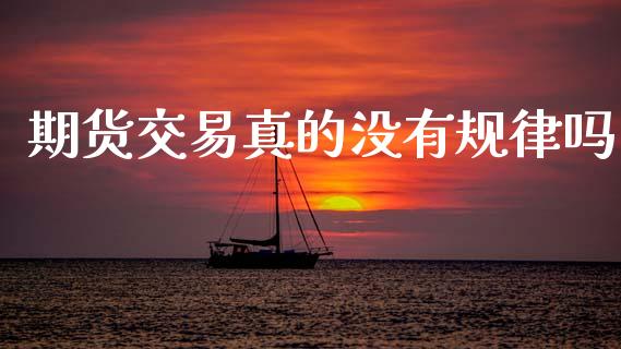 期货交易真的没有规律吗_https://m.qmgjg.com_资金管理_第1张