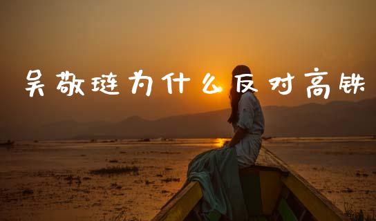 吴敬琏为什么反对高铁_https://m.qmgjg.com_投资银行_第1张