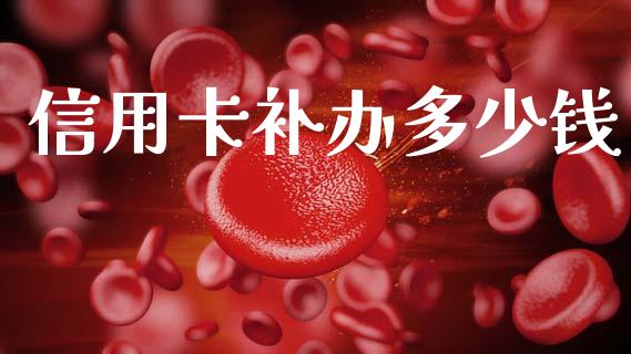 信用卡补办多少钱_https://m.qmgjg.com_货币基金_第1张