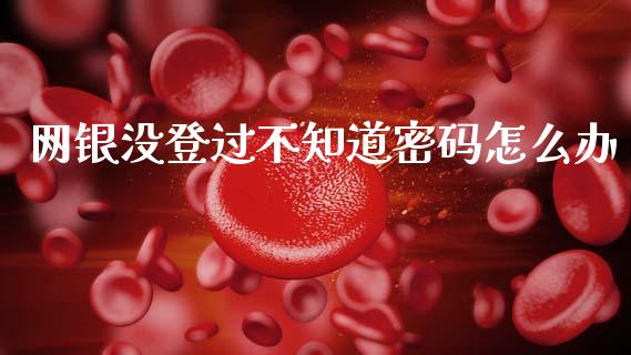 网银没登过不知道密码怎么办_https://m.qmgjg.com_金融市场_第1张