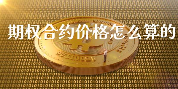 期权合约价格怎么算的_https://m.qmgjg.com_金融市场_第1张