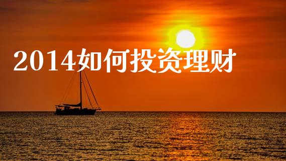2014如何投资理财_https://m.qmgjg.com_货币基金_第1张