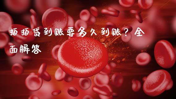 拍拍贷到账要多久到账？全面解答_https://m.qmgjg.com_资金管理_第1张
