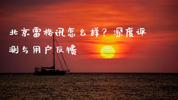 北京雷格讯怎么样？深度评测与用户反馈_https://m.qmgjg.com_投资银行_第1张