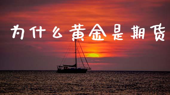 为什么黄金是期货_https://m.qmgjg.com_货币基金_第1张