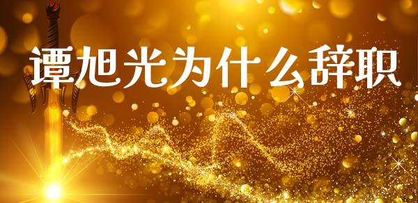 谭旭光为什么辞职_https://m.qmgjg.com_资金管理_第1张
