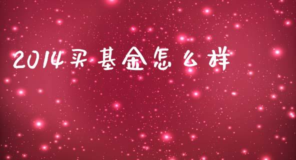 2014买基金怎么样_https://m.qmgjg.com_投资银行_第1张