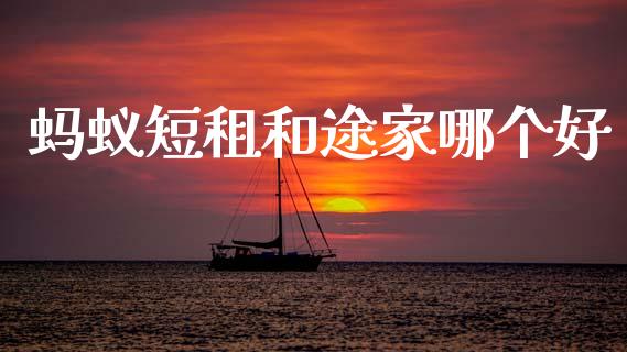 蚂蚁短租和途家哪个好_https://m.qmgjg.com_资金管理_第1张