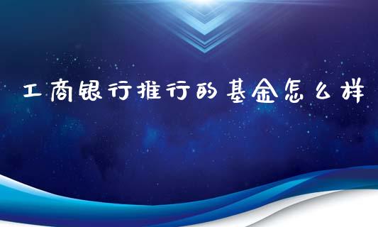 工商银行推行的基金怎么样_https://m.qmgjg.com_货币基金_第1张