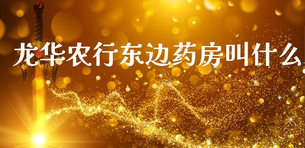 龙华农行东边药房叫什么_https://m.qmgjg.com_投资银行_第1张