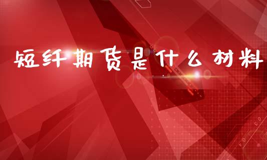 短纤期货是什么材料_资金管理_第1张_资金管理_投资银行_金融市场_货币基金 短纤期货是什么材料_https://m.qmgjg.com_资金管理_第1张
