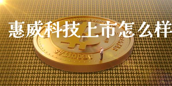 惠威科技上市怎么样_https://m.qmgjg.com_货币基金_第1张
