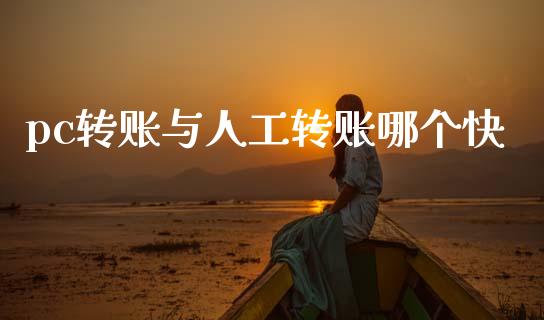 pc转账与人工转账哪个快_https://m.qmgjg.com_资金管理_第1张