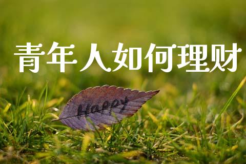 青年人如何理财_https://m.qmgjg.com_资金管理_第1张