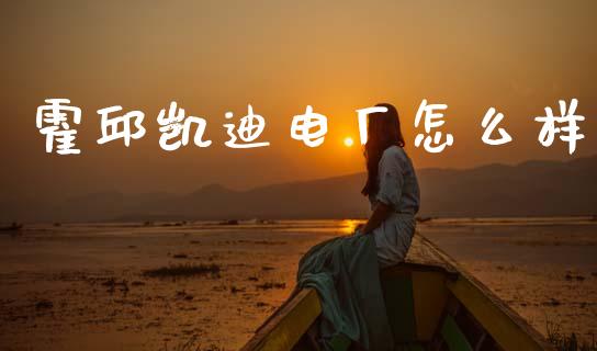 霍邱凯迪电厂怎么样_https://m.qmgjg.com_货币基金_第1张
