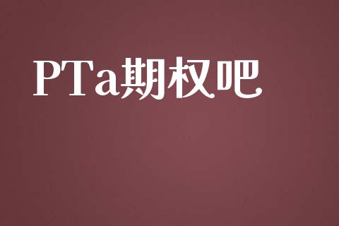 PTa期权吧_https://m.qmgjg.com_投资银行_第1张