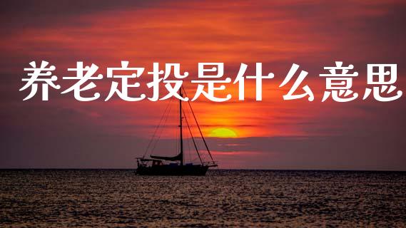 养老定投是什么意思_https://m.qmgjg.com_资金管理_第1张