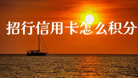 招行信用卡怎么积分_https://m.qmgjg.com_资金管理_第1张