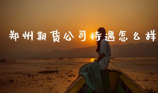 郑州期货公司待遇怎么样_https://m.qmgjg.com_货币基金_第1张