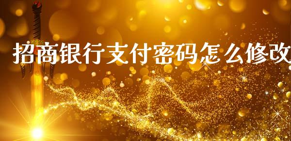 招商银行支付密码怎么修改_https://m.qmgjg.com_投资银行_第1张