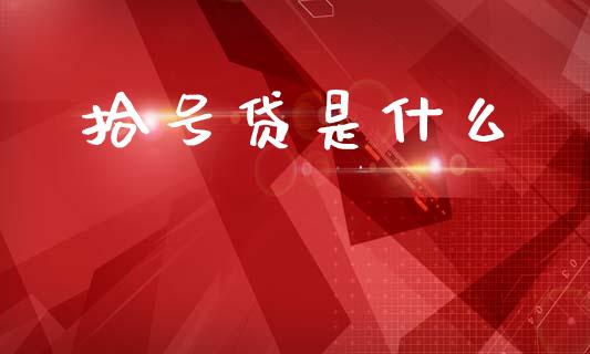 拾号贷是什么_https://m.qmgjg.com_资金管理_第1张