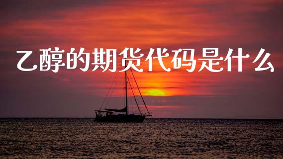 乙醇的期货代码是什么_https://m.qmgjg.com_投资银行_第1张