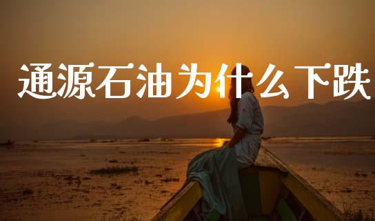 通源石油为什么下跌_https://m.qmgjg.com_货币基金_第1张