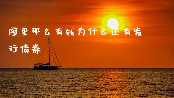 阿里那么有钱为什么还有发行债券_https://m.qmgjg.com_投资银行_第1张