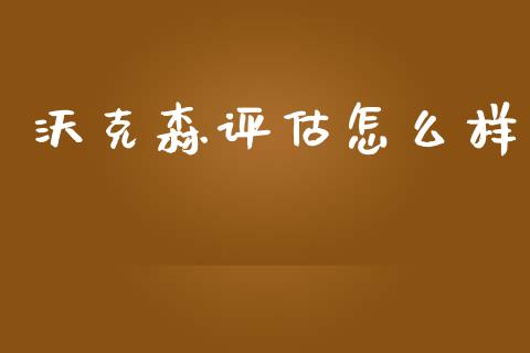 沃克森评估怎么样_投资银行_第1张_资金管理_投资银行_金融市场_货币基金 沃克森评估怎么样_https://m.qmgjg.com_投资银行_第1张