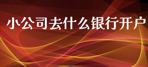 小公司去什么银行开户_https://m.qmgjg.com_金融市场_第1张
