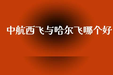 中航西飞与哈尔飞哪个好_https://m.qmgjg.com_投资银行_第1张