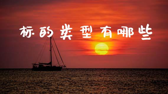 标的类型有哪些_https://m.qmgjg.com_货币基金_第1张
