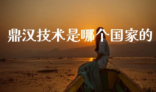 鼎汉技术是哪个国家的_https://m.qmgjg.com_资金管理_第1张